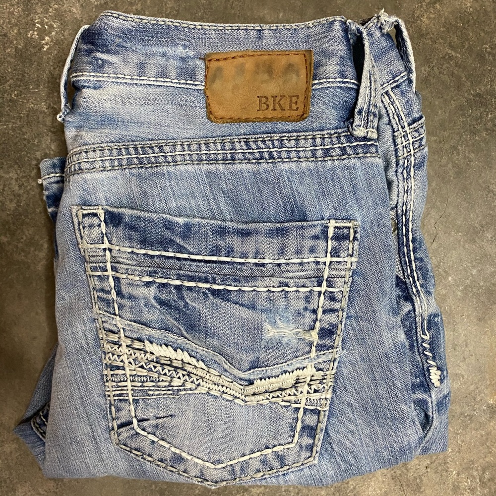 BKE “Jake” Buckle Brand Jeans